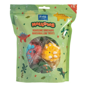 Marshmallows DINOSSAUROS Conj. 12 - PME